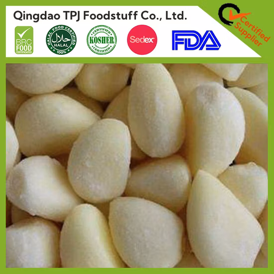 Purea di aglio fresco sterilizzata con aglio in scatola di alta qualità in barattolo di aglio sottaceto